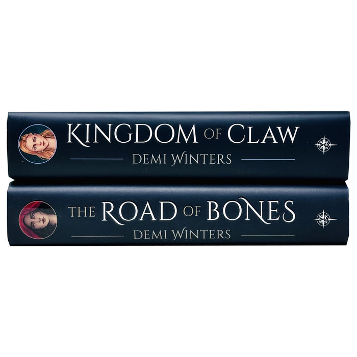Ashen Series 2 Books Collection Set By Demi Winters (The Road of Bones and Kingdom of Claw) - The Book Bundle