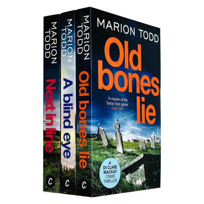 Detective Clare Mackay Series 3 Books Collection Set By Marion Todd (Next in Line) - The Book Bundle