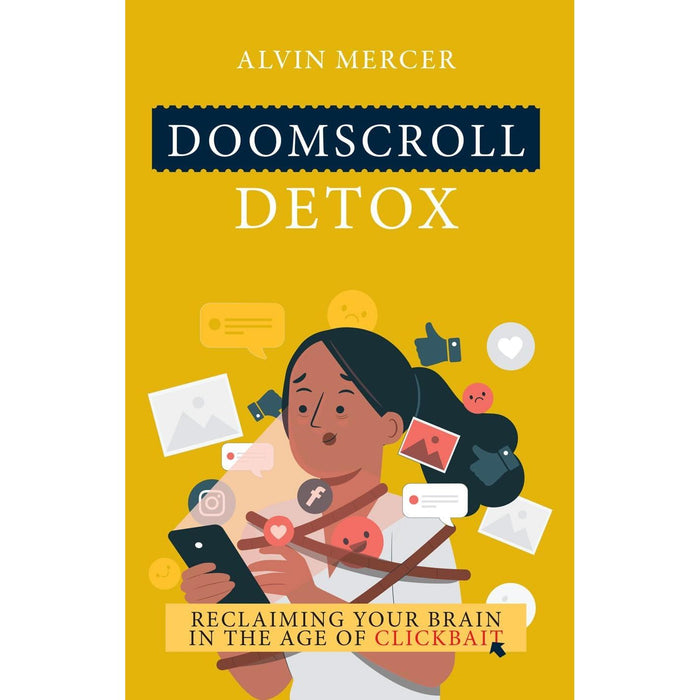 Doomscroll Detox, The Brain Mechanic, RESET YOUR MIND, Common Sense How to Exercise It 4 Books Colection Set - The Book Bundle