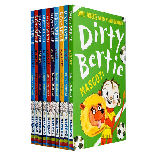 Dirty Bertie - Series 3 - Full 10 Books Collection Set (Pirate, Dinosaur, Zombie) - The Book Bundle