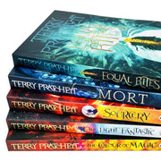 Terry Pratchett Discworld Novels Series 1 :5 Books Collection Set - The Book Bundle