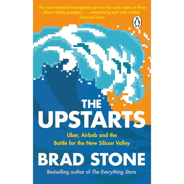 Business Adventure, Shoe Dog ,The Upstarts 3 Books Collection Set - The Book Bundle