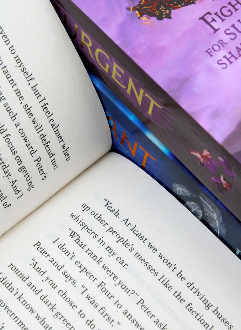 The Divergent Series 4 Books Collection Box Set by Veronica Roth - Fiction - Paperback
