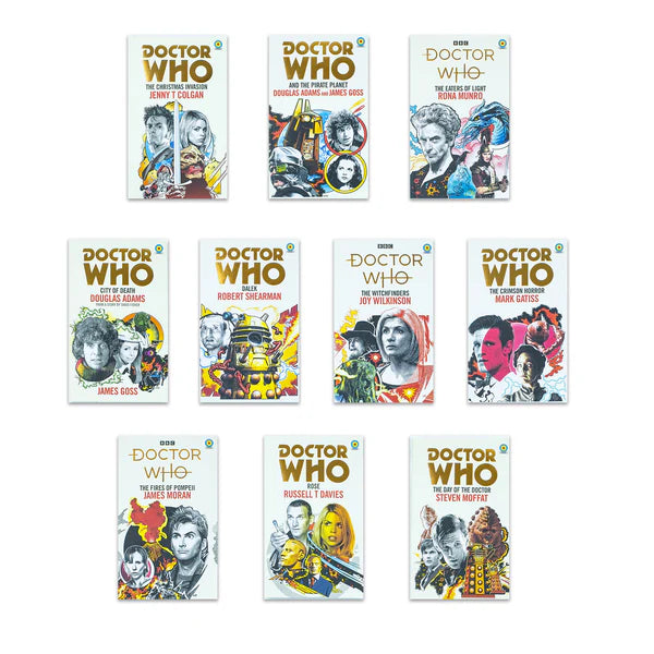 Doctor Who: Target Collection 10 Books Set (The Pirate Planet, City of Death,) - The Book Bundle
