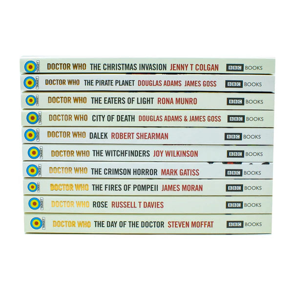 Doctor Who: Target Collection 10 Books Set (The Pirate Planet, City of Death,) - The Book Bundle