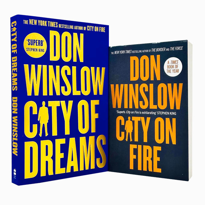 Don Winslow Collection 2 Books Set (City on Fire, City of Dreams ) - The Book Bundle