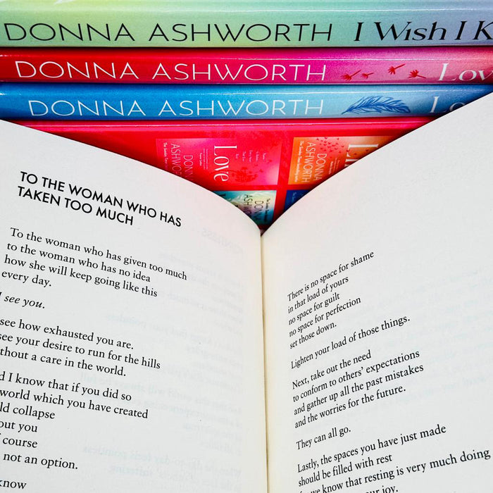 Donna Ashworth Collection 4 Books Box Set Hardback (I Wish I Knew, Love, Loss & Life) - The Book Bundle