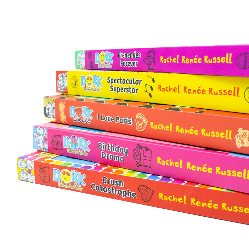 Dork Diaries Collection 5 Books Set (Volume 11-15) By Rachel Renee Russell - The Book Bundle