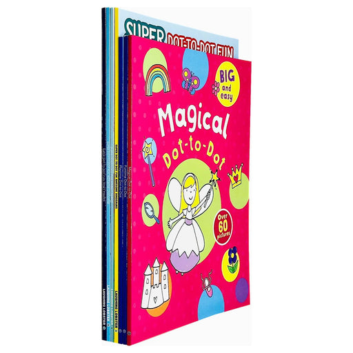 Dot To Dot Books For Kids Collection 7 Books Set (Magical Dot-to-Dot, Funtime, Playtime) - The Book Bundle