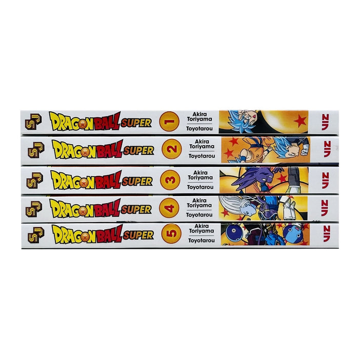 Dragon Ball Super Series Vol 1-5 Books Collection Set by Akira Toriyama - The Book Bundle