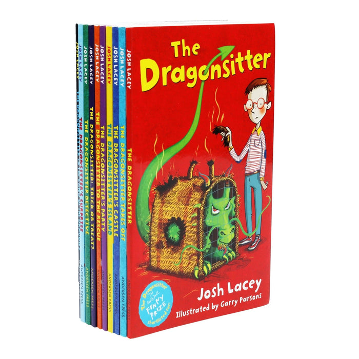 The Dragonsitter Series Collection 10 Books Set (The Dragonsitter, The Dragonsitter Takes Off, The Dragonsitter's Castle, The Dragonsitter's Island, The Dragonsitter’s Party & More…)