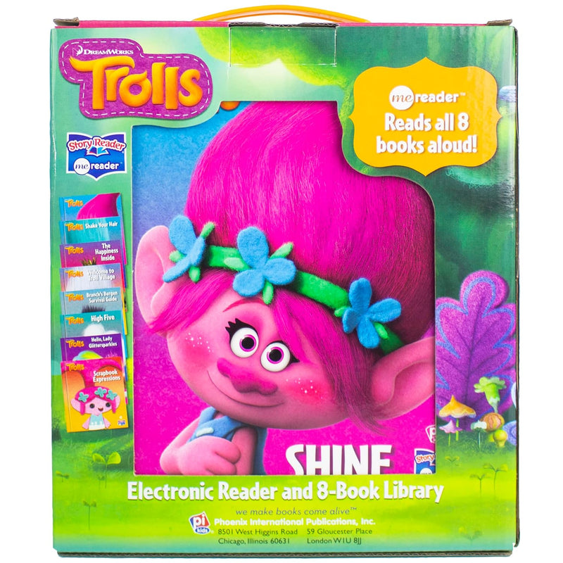 Dreamworks Trolls - Me Reader Electronic Reader 8 Books Library Box Set - The Book Bundle
