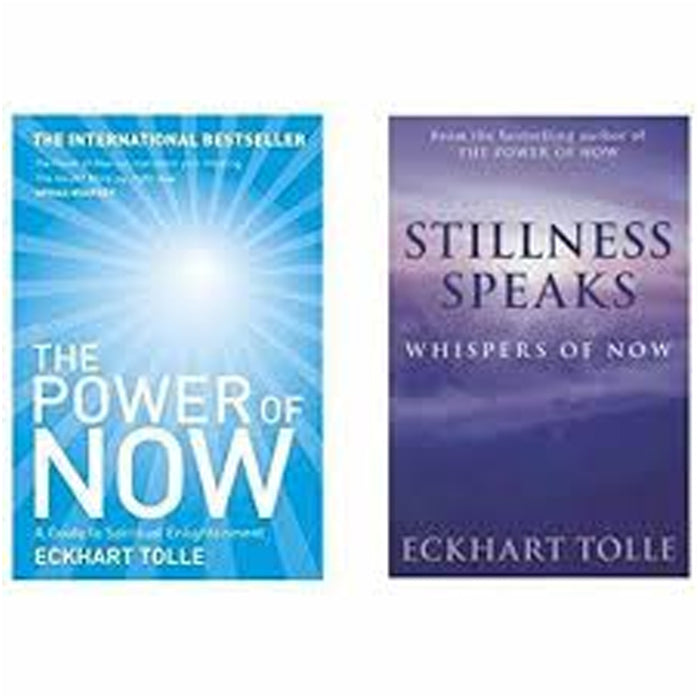Eckhart Tolle Collection, (Power of Now & Stillness Speaks) 2 Books Set - The Book Bundle