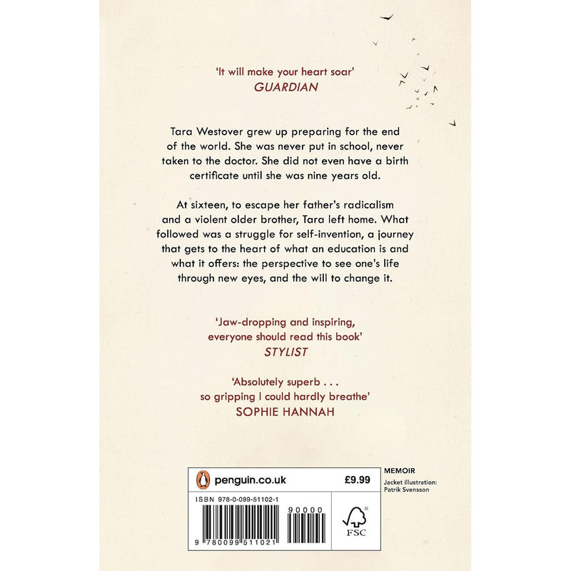 Educated The international bestselling memoir by Tara Westover - The Book Bundle