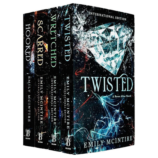 Emily McIntire Never After Series Collection 4 Books Set (Hooked, Scarred, Wretched, Twisted) - The Book Bundle