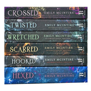 Never After Series by Emily McIntire Complete 6 Books Collection Set (Hexed, Hooked, Scarred, Wretched, Twisted & Crossed) - The Book Bundle