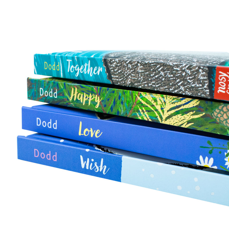 Emma Dodd Animal Series 4 Books Collection Set (Together, Love, Happy & Wish) - The Book Bundle