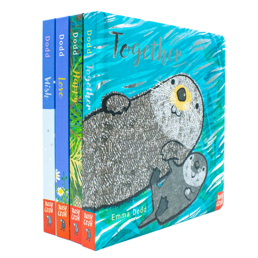 Emma Dodd Animal Series 4 Books Collection Set (Together, Love, Happy & Wish) - The Book Bundle