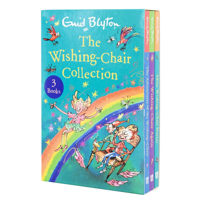 Enid Blyton The Wishing-Chair Collection 3 Books Box Set (The Adventures of the Wishing-Chair, Wishing-Chair Again & More Wishing Chair Stories) - The Book Bundle