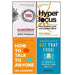 Essentialism, Hyperfocus, How to Talk & Eat That Frog! 4 Books Collection Set - The Book Bundle
