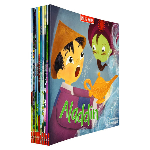 Fairy Tales Little Adventure 10 Books Collection Set(Aladdin, Cinderella, Rapunz) - The Book Bundle