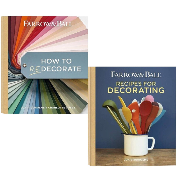 Farrow and Ball How to Redecorate, Recipes for Decorating  2 Books Collection Set - The Book Bundle
