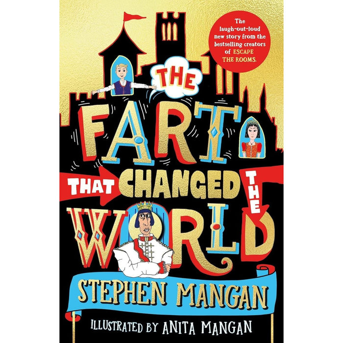 Stephen Mangan 5 Books Collection Set (The Fart that Changed the World, Escape the Rooms, Unlikely Rise of Harry Sponge) - The Book Bundle
