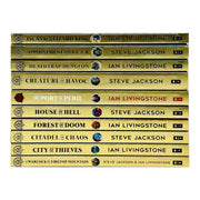 Fighting Fantasy Series You Are the Hero 10 Books Collection Set By Steve Jackson & Ian Livingstone - The Book Bundle