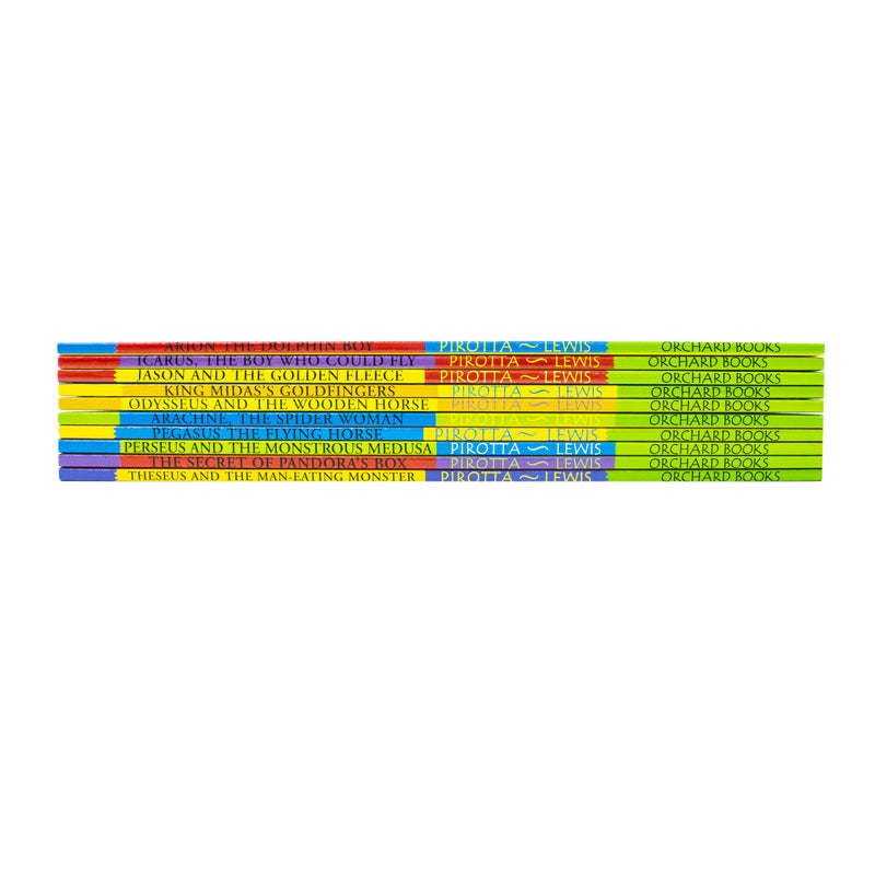 First Greek Myths Series 10 Books Collection Set (Arachne-The Spider Woman, Arion-The Dolphin Boy) - The Book Bundle