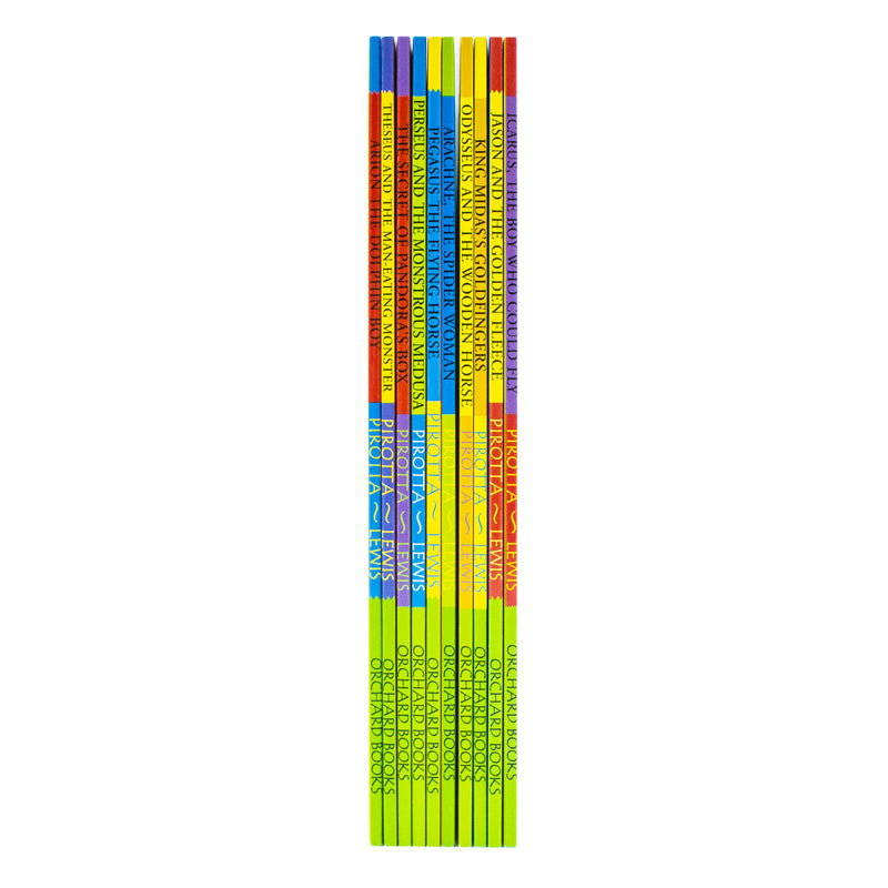 First Greek Myths Series 10 Books Collection Set (Arachne-The Spider Woman, Arion-The Dolphin Boy) - The Book Bundle