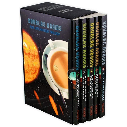 Hitchhiker's Guide to the Galaxy Trilogy Collection 5 Books Set by Douglas Adams - The Book Bundle
