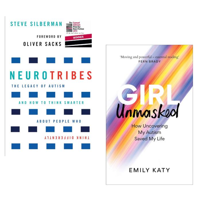 NeuroTribes & Girl Unmasked (HB) 2 Books Set - The Book Bundle