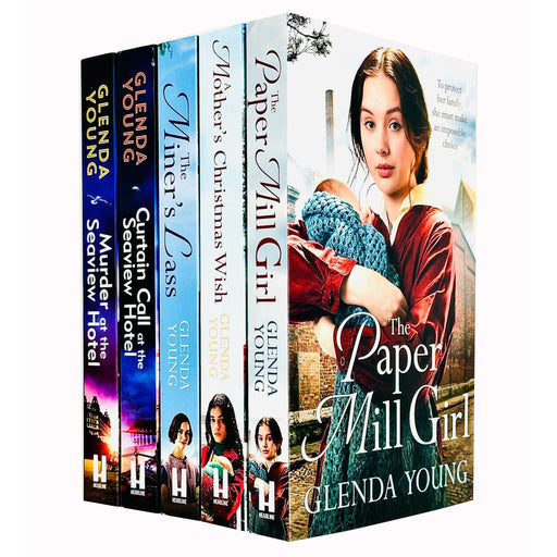 Glenda Young Collection 5 Books Set (Murder at the Seaview Hotel, Curtain Call) - The Book Bundle