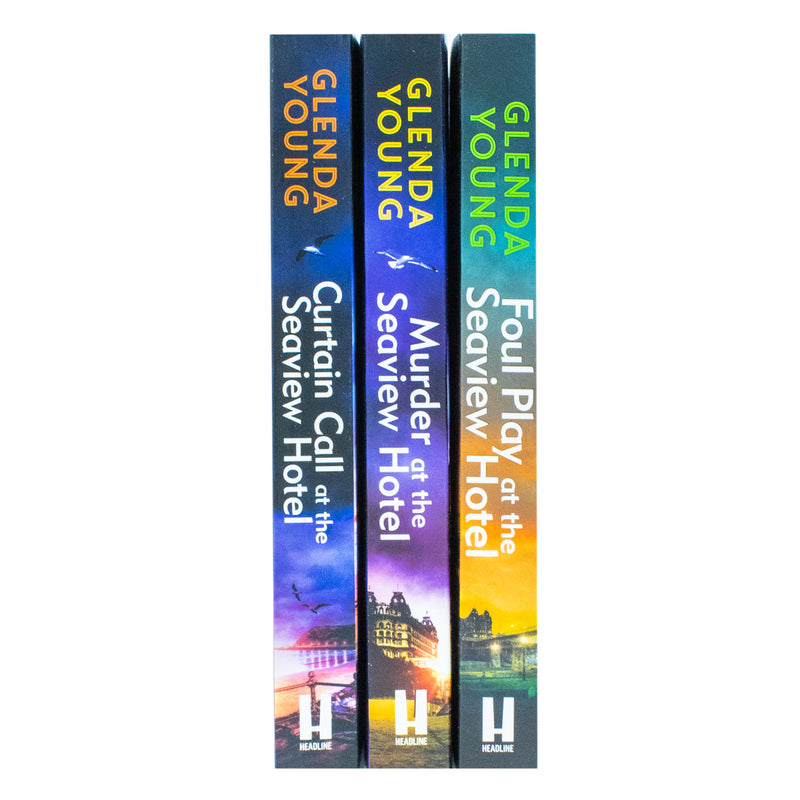 Helen Dexter Cosy Crime Mysteries 3 Books Set by Glenda Young Foul Play Seaview - The Book Bundle