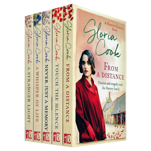 Gloria Cook Harvey Family Sagas 5 Books Collection Set - The Book Bundle