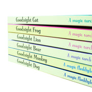 Magic Torch Book Series Collection 6 Book Set By Joshua George ( Goodnight Dog, Goodnight Frog, Goodnight Lion, Goodnight Bear, Goodnight Monkey, Goodnight Cat) - The Book Bundle