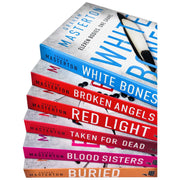 Set of six Katie Maguire Series books by Graham Masterton, featuring White Bones, published by Head of Zeus Ltd.