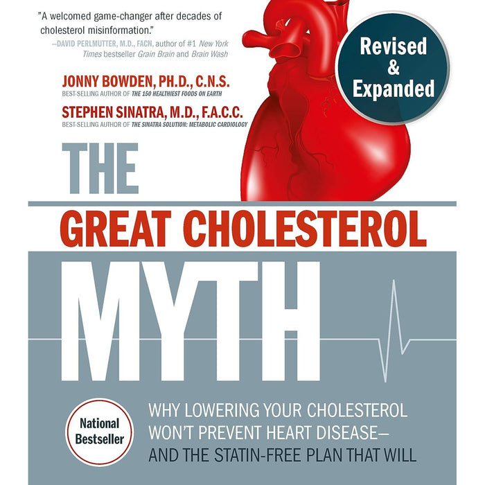 Great cholesterol Con, The Great Cholesterol Myth, Eat Your Way to Lower 3 Books Collection Set - The Book Bundle