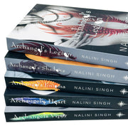 Guild Hunter Series 6-10: 5 Books Collection Set By Nalini Singh (Archangel's Legion, Archangel's Shadows, Archangel's Enigma, Archangel's...) - The Book Bundle