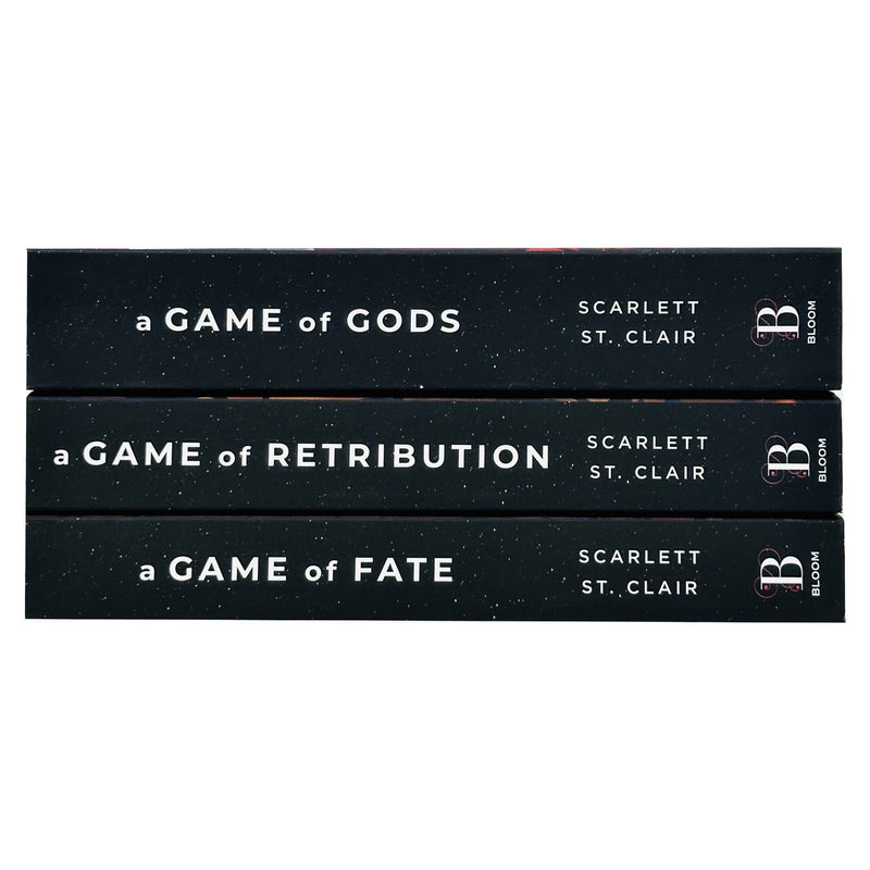 Hades x Persephone Saga 3 Books Collection Set By Scarlett St. Clair(A Game of Gods, A Game of Retribution & A Game of Fate) - The Book Bundle