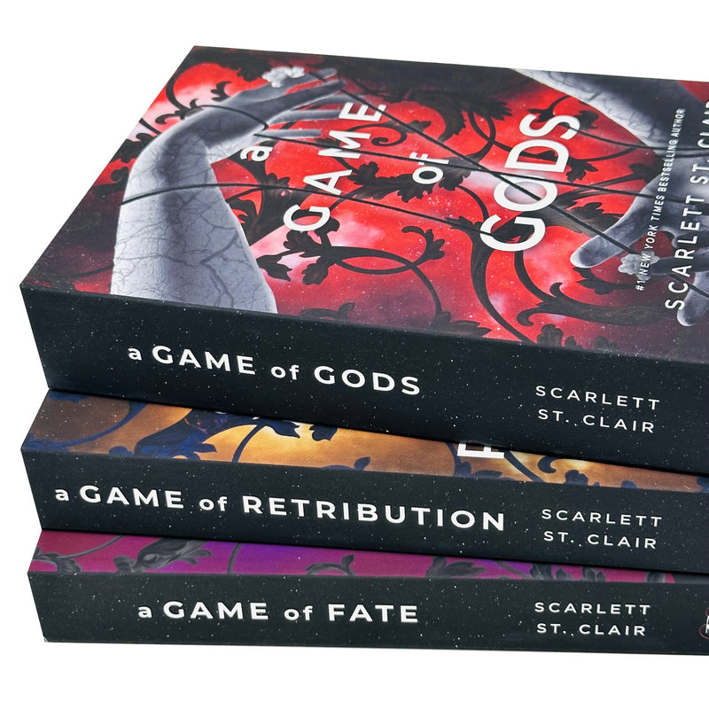 Hades x Persephone Saga 3 Books Collection Set By Scarlett St. Clair(A Game of Gods, A Game of Retribution & A Game of Fate) - The Book Bundle