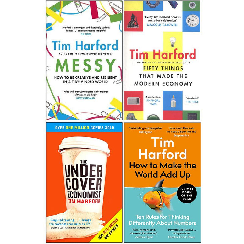 Tim Harford Collection 4 Books Set - The Book Bundle