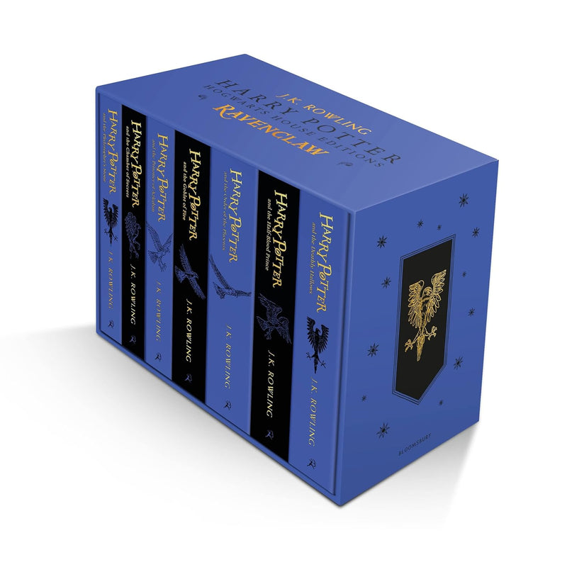 Harry Potter Ravenclaw House Editions Paperback Box Set - The Book Bundle
