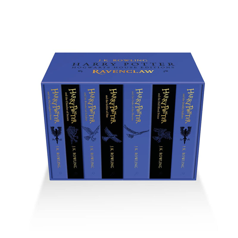 Harry Potter Ravenclaw House Editions Paperback Box Set - The Book Bundle