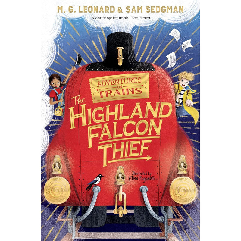Adventures on Trains 4 Books Collection Set By M. G. Leonard & Sam Sedgman - The Book Bundle