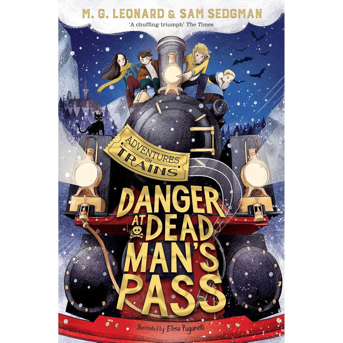 Adventures on Trains 4 Books Collection Set By M. G. Leonard & Sam Sedgman - The Book Bundle