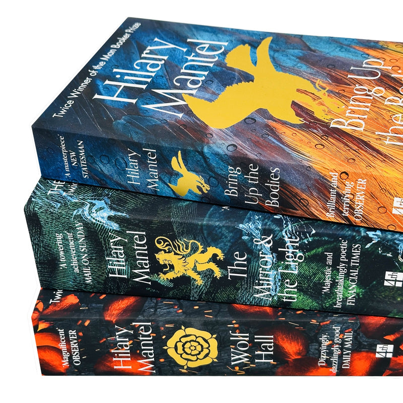 Hilary Mantel Collection 3 Books Set (Bring up the Bodies, Wolf Hall, A Place of Greater Safety) - The Book Bundle