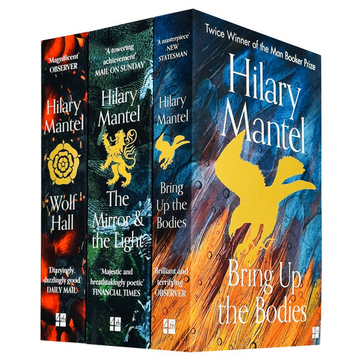 Hilary Mantel Collection 3 Books Set (Bring up the Bodies, Wolf Hall, A Place of Greater Safety) - The Book Bundle