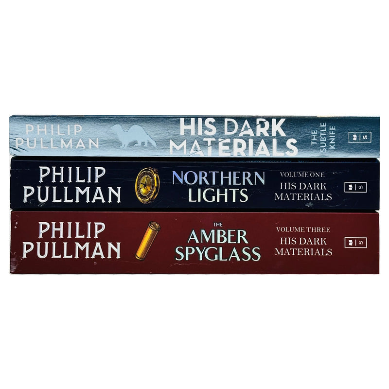 His Dark Materials Collection 3 Books Set By Philip Pullman (The Subtle Knife, Northern Lights & The Amber Spyglass) - The Book Bundle