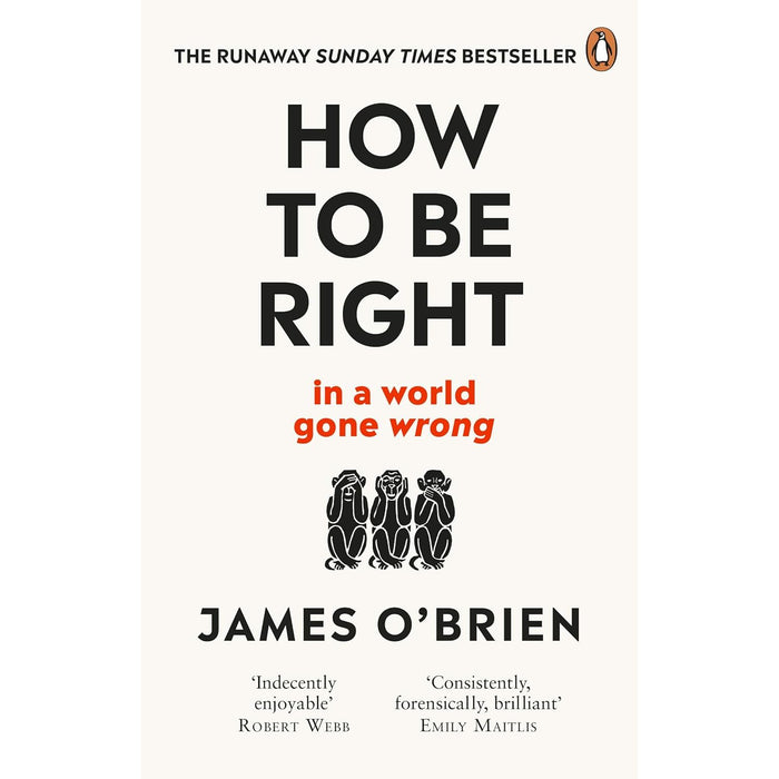 James O'Brien 3 Books Collection Set (How They Broke Britain, How Not To Be Wrong, How To Be Right) - The Book Bundle